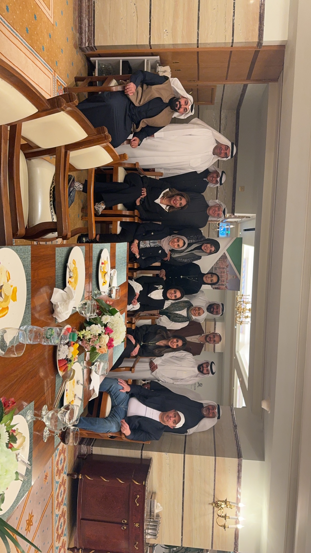 attendees of Global Networking Night posing