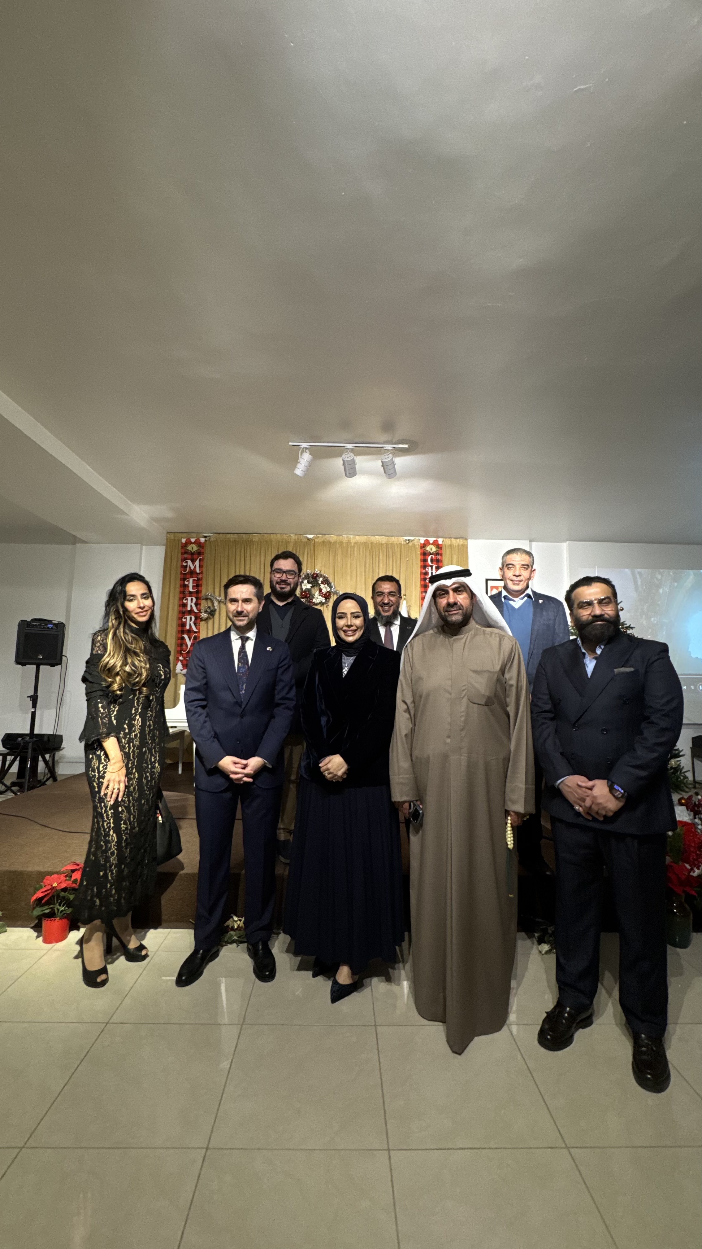 Gathering for Harvard Club of Kuwait event