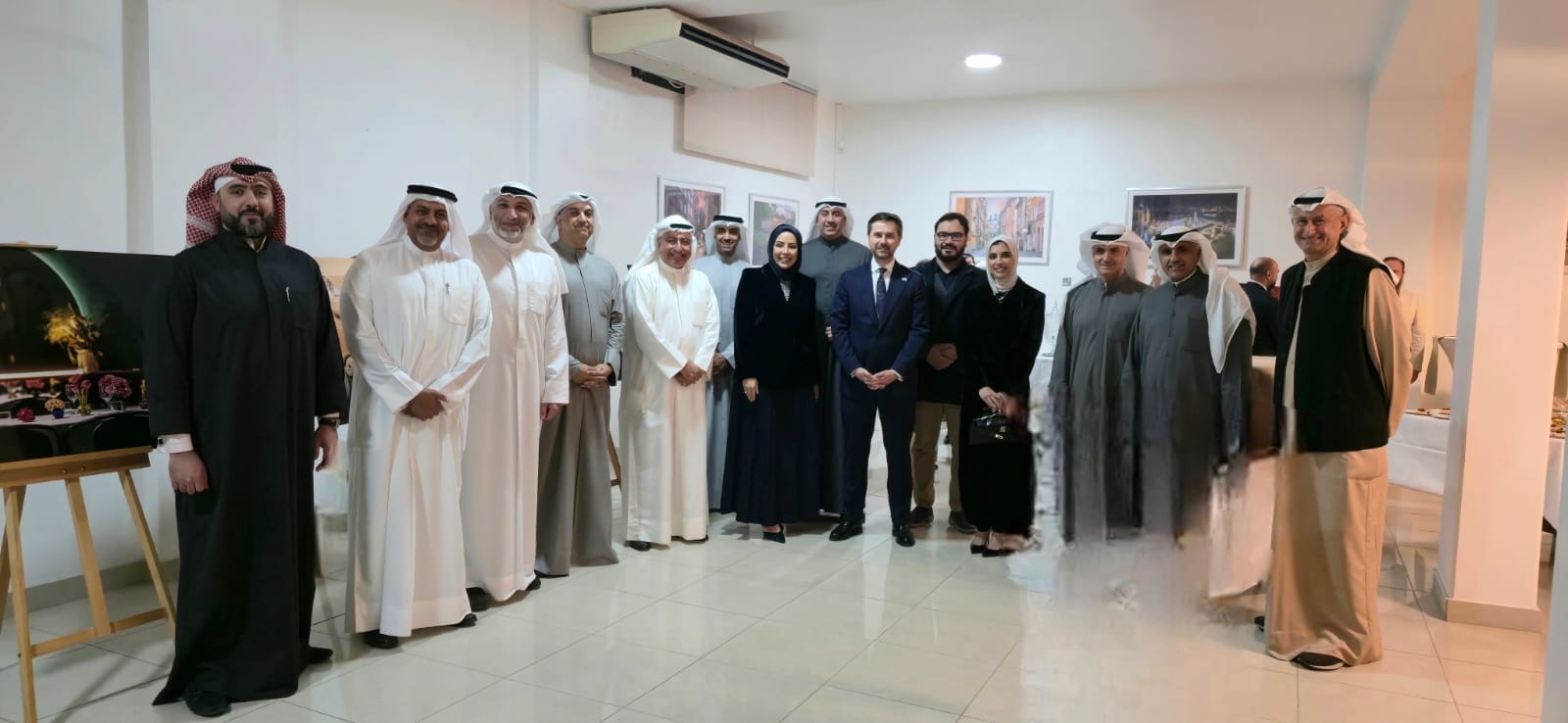 Gathering for Harvard Club of Kuwait event